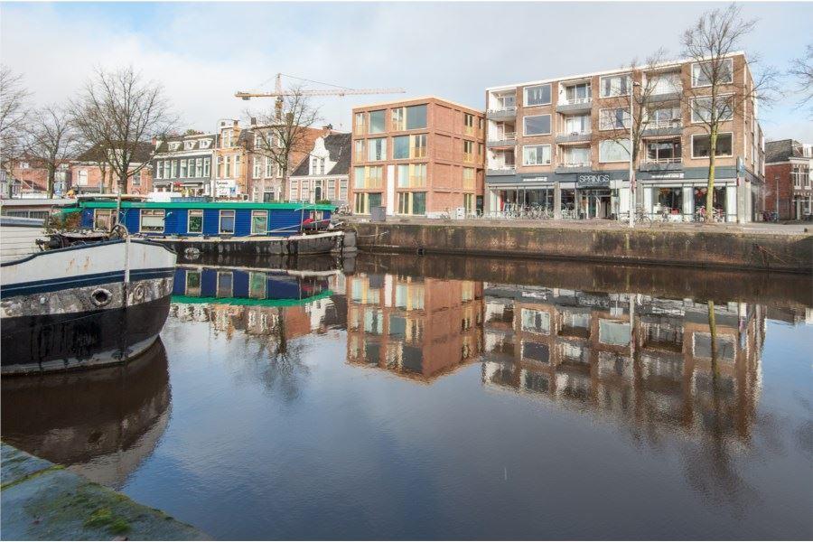 جروننجن Schitterend Appartement In Binnenstad المظهر الخارجي الصورة