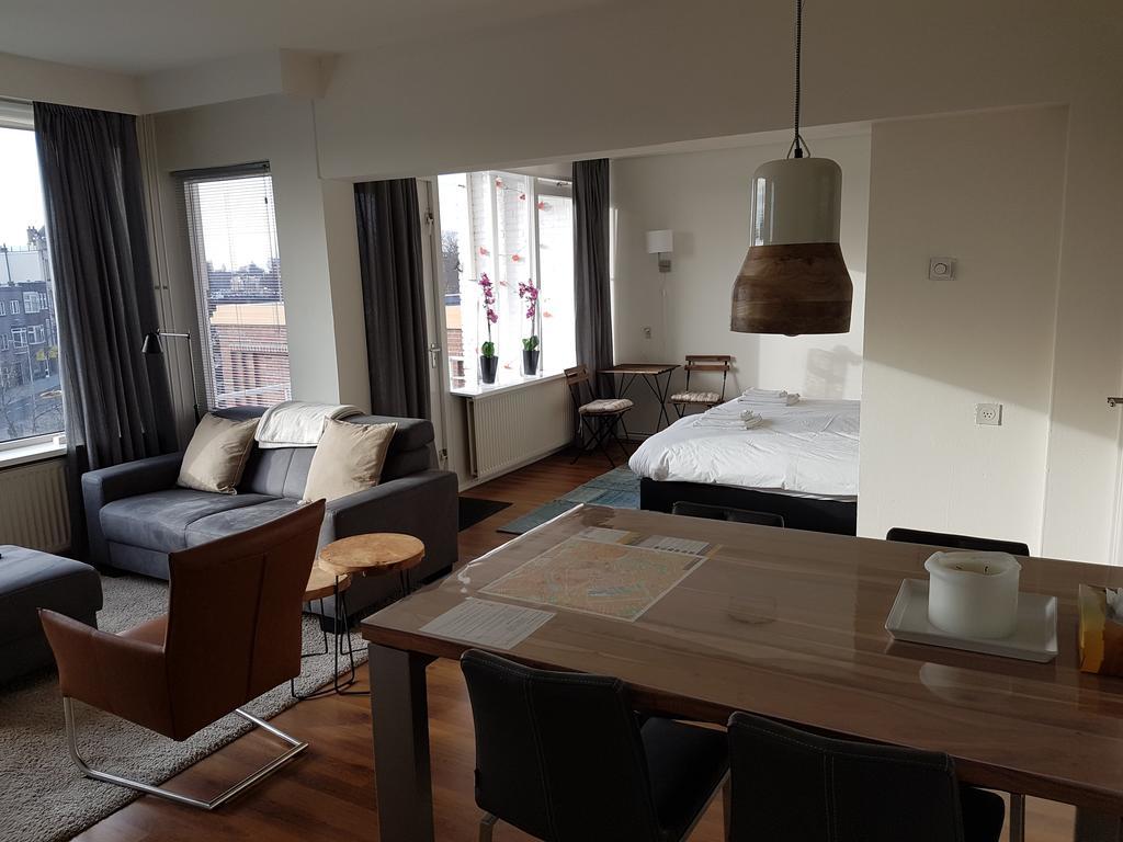 جروننجن Schitterend Appartement In Binnenstad المظهر الخارجي الصورة