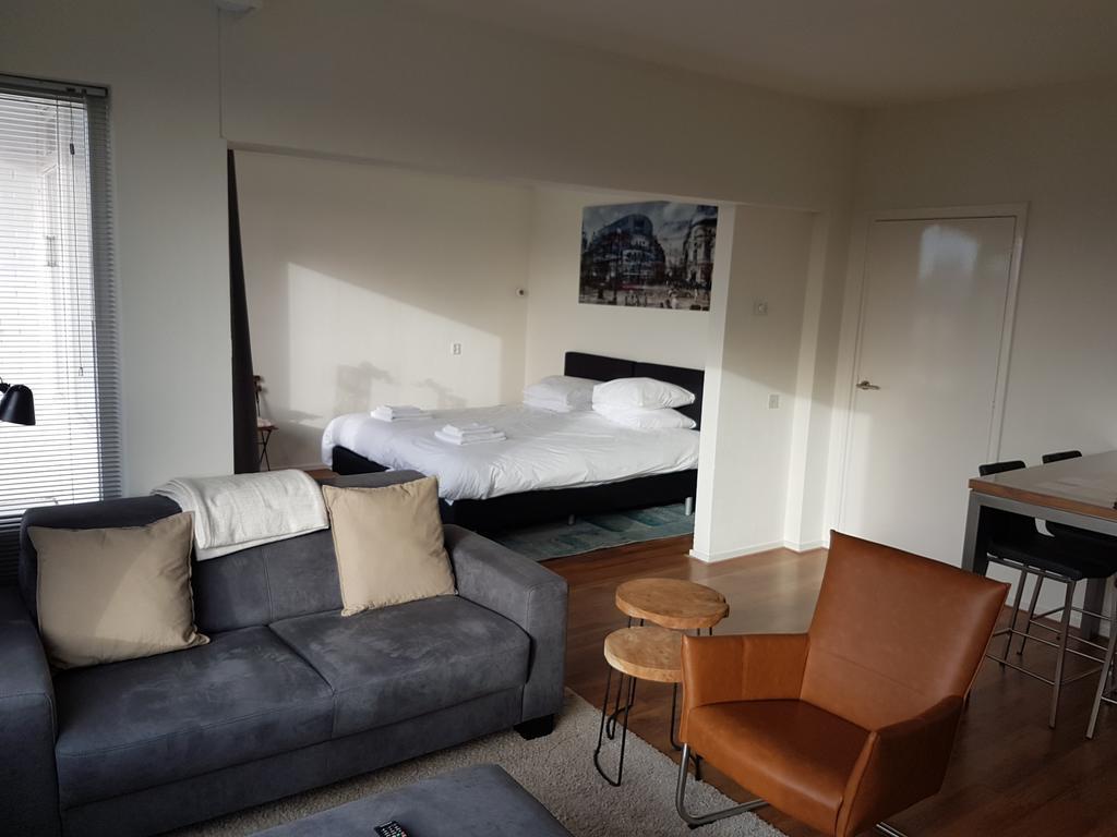 جروننجن Schitterend Appartement In Binnenstad المظهر الخارجي الصورة