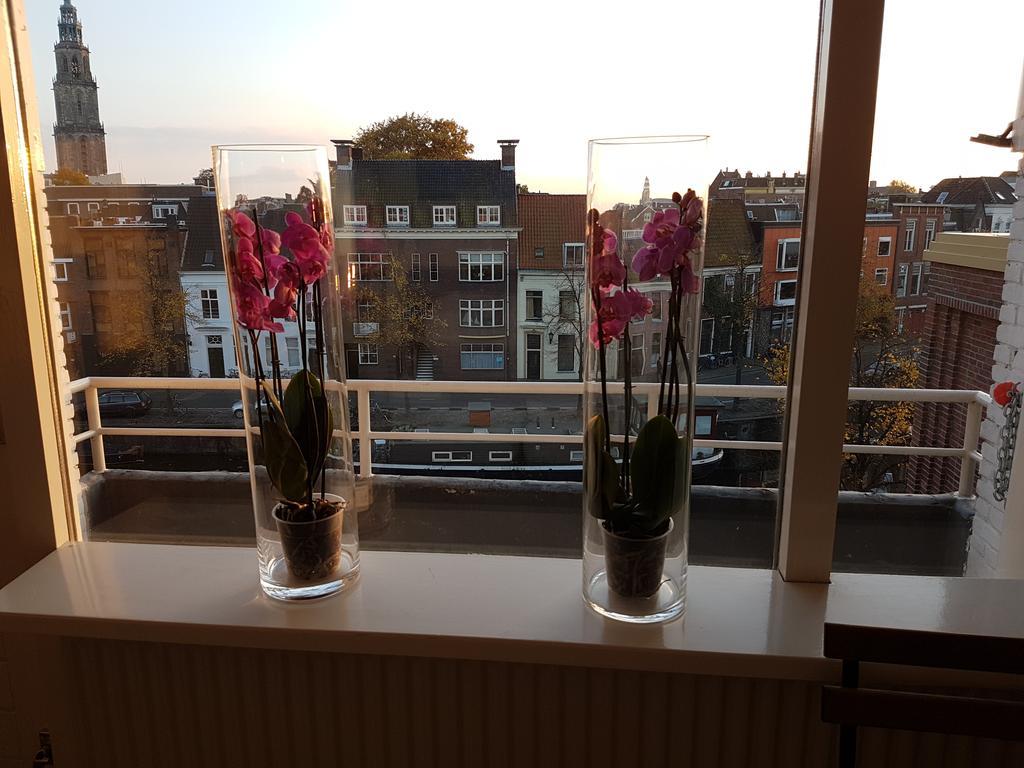 جروننجن Schitterend Appartement In Binnenstad المظهر الخارجي الصورة