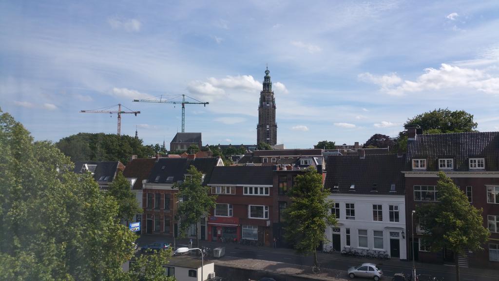 جروننجن Schitterend Appartement In Binnenstad المظهر الخارجي الصورة